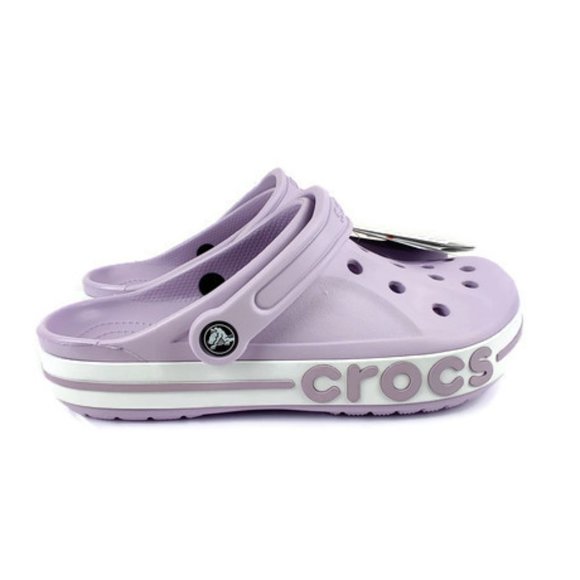 CROCS Lavender Bayaband Unisex Clogs W9/M7 NWT - Picture 7 of 10